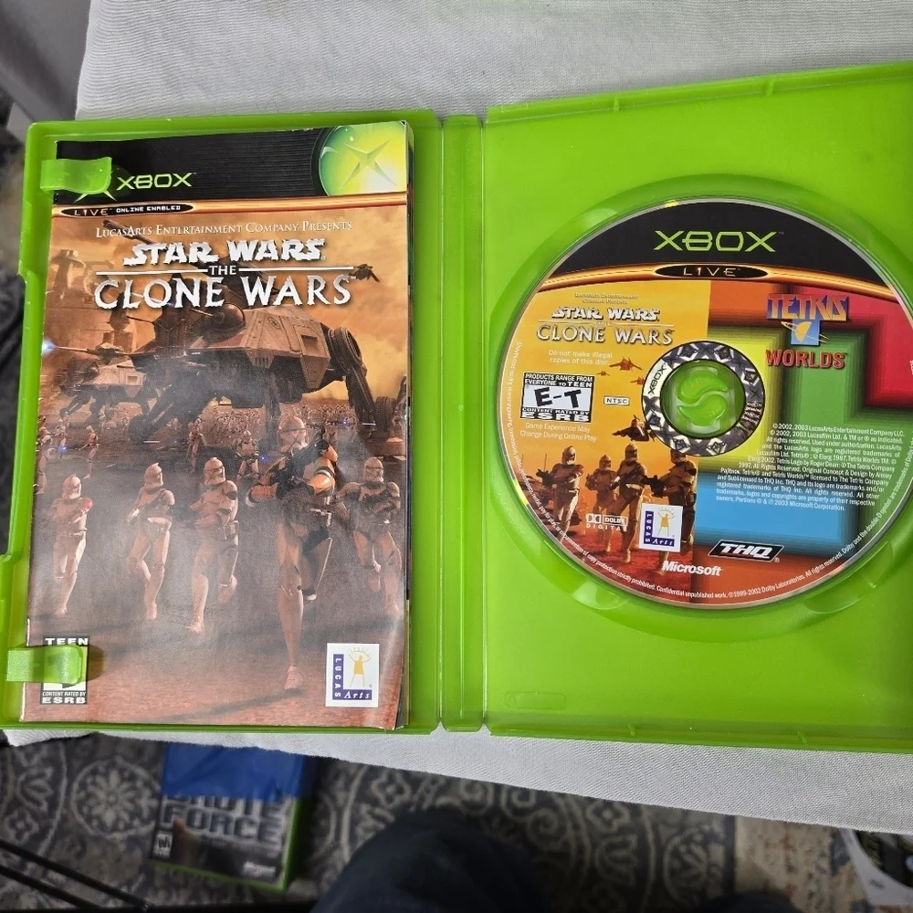 Lot Of 4 Original XBOX Games Men Valor Medal Honor Sun Clone Wars Frontline Work